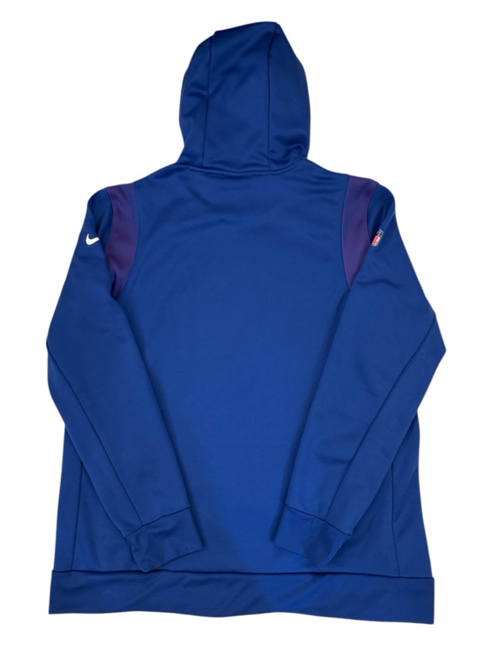 Nike New York Giants Dri-Fit On-Field Apparel Training Pullover Hoodie Blue XL - Picture 3 of 16